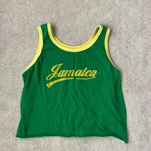 “Jamaica” cropped tank top